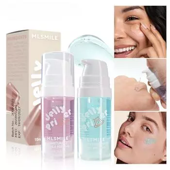 Увлажняющая основа под макияж, контроль жирности, матовый прозрачный гель для всех типов кожи, натуральная основа под макияж