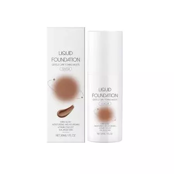 Увлажняющая основа под макияж Skin Care Liquid Foundation Natural Light, дружественная коже, увлажняющая, прозрачная основа под макияж Skin Care Liquid Foundation 30 мл One Size