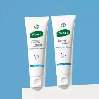 Увлажняющая пенка для умывания от прыщей 125 мл 2 шт. NONE