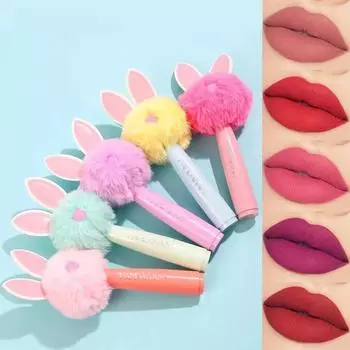 Увлажняющая прочная невыцветающая матовая помада для губ, улучшающая темперамент, дарящая праздничный подарок на день рождения девушке