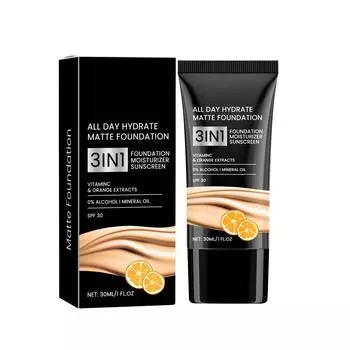 Увлажняющая жидкая основа Увлажняющая и освежающая легкая жидкая основа для ухода за кожей чёрный