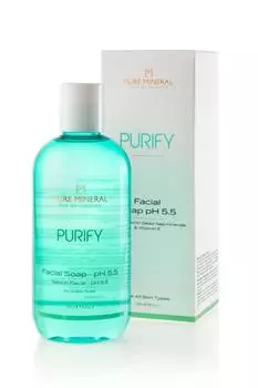 Увлажняющее и очищающее мыло, обогащенное витаминами и минералами