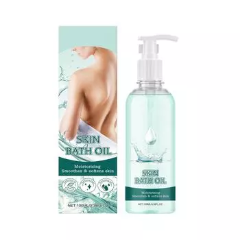 Увлажняющее и смягчающее масло для ванны Мягко очищает, увлажняет и питает кожу 100 мл синий