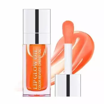 Увлажняющее масло для блеска для губ my glow lip oil увлажняющий блеск для губ блеск для губ 6 мл 004# коралловый