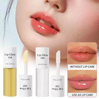 Увлажняющее масло для губ с фруктовым вкусом 3 мл One Size белый