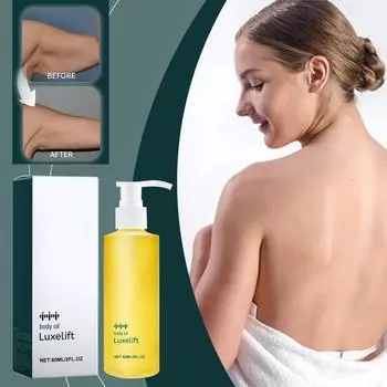 Увлажняющее масло для тела, глубоко увлажняющее, освежающее, увлажняющее, укрепляющее текстуру кожи, питательное масло для тела, 60 мл жёлтый