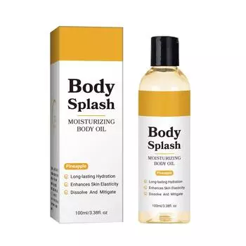 Увлажняющее масло для тела, питательное, омолаживающее, увлажняющее, осветляющее, масло для ухода за кожей тела. 100 мл One Size белый
