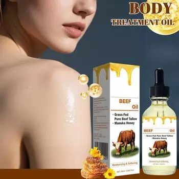 Увлажняющее масло с медом и маслом ши, натуральное жирное увлажняющее сывороточное масло для лица и тела, питает кожу и устраняет сухость, 60 мл One Size белый