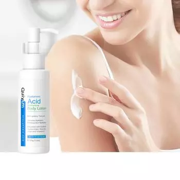 Увлажняющее молочко для тела QUIYUM с гиалуроновой кислотой 100г 100g