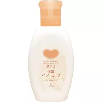 Увлажняющее молочко для ванны Kyoshinsha Milk Soap Cow Brand без добавок, флакон 560 мл. Жидкое средство для ухода за кожей. Откройте колпачок, нажмите на бутылку, чтобы вынуть средство.