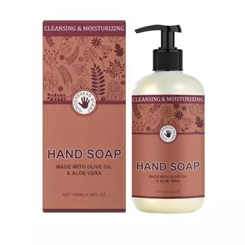 Увлажняющее мыло для рук сохраняет кожу чистой и увлажненной. Ежедневное использование помогает сохранить руки чистыми, гладкими и комфортными 100 мл One Size