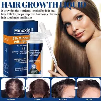 Увлажняющее Питательное Масло для Густоты Волос 60 мл One Size синий