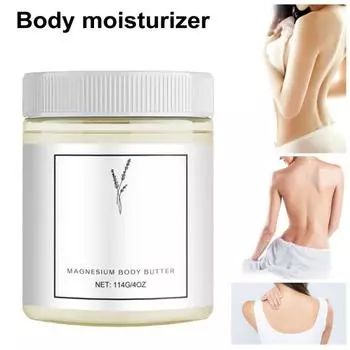 Увлажняющее средство для тела 114 г Увлажняющее масло для тела для глубокого увлажнения Увлажняющий лосьон для тела Повышает эластичность кожи Восстанавливающий лосьон для сухой кожи белый