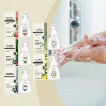 Увлажняющее жидкое мыло-пузырь для рук с ароматом, делает руки мягкими и чистыми, не содержит силикона и парабенов, содержит натуральные ингредиенты, 120 мл One Size