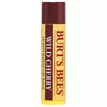 Увлажняющий бальзам для губ Burt s Bees, дикая вишня, 4,25 г, 1 шт.