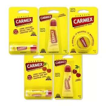 Увлажняющий бальзам для губ Carmex, набор из 5 предметов, 1 шт.