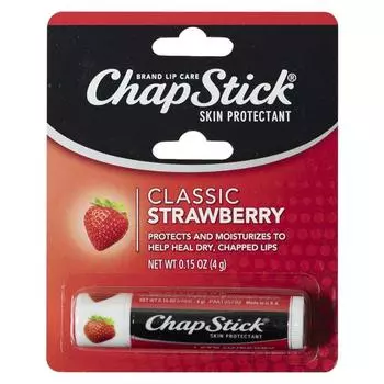 Увлажняющий бальзам для губ Chapstick Lip Care, Stowberry, 4 г, 1 шт.
