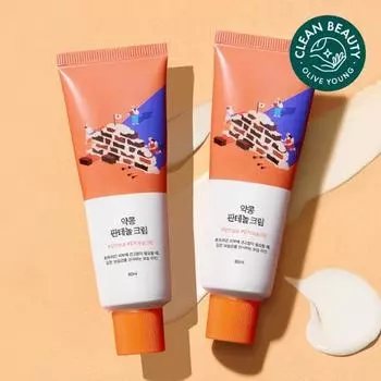 [Увлажняющий барьер] Round Lab Yakkong Panthenol Cream 80 мл 1+1 план, корейская косметика