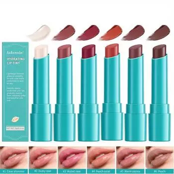 Увлажняющий блеск для губ Цветная увлажняющая помада увлажняет ваши губы. Разнообразие цветов на выбор для легкого создания влажных и пухлых губ 3g