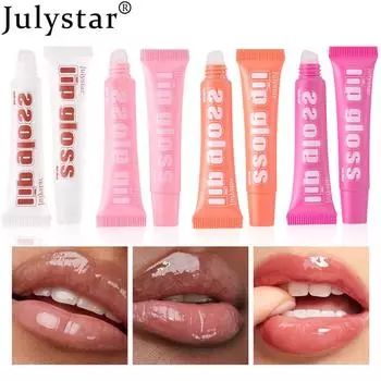 Увлажняющий блеск для губ Lip Plump Lip Glaze Water Light Transparent Mirror Шланговое масло для губ