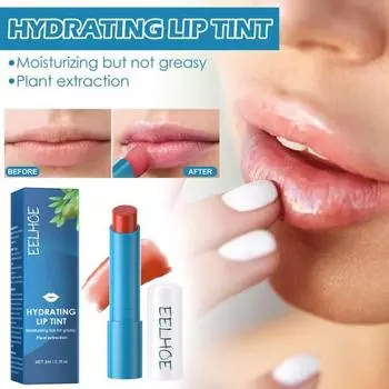 Увлажняющий блеск для губ с насыщенными цветами, длительный увлажняющий, пухлый бальзам для губ, противосухая питательная помада для макияжа, модная женская косметика