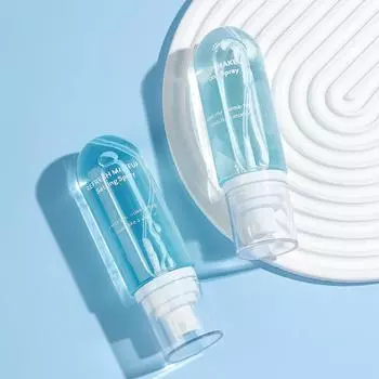 Увлажняющий фиксирующий спрей, стойкий, контролирующий жирность кожи, водостойкий гиалуроновый фиксирующий спрей, увлажняющий тоник перед макияжем, 100 мл белый