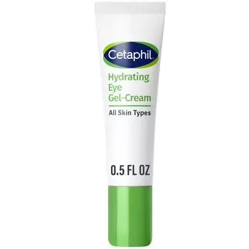 Увлажняющий гель-крем для кожи вокруг глаз Cetaphil с гиалуроновой кислотой, предназначенный для глубокого разглаживания и осветления кожи под глазами. Подходит для всех типов кожи. Гипоаллергенный. Подходит для