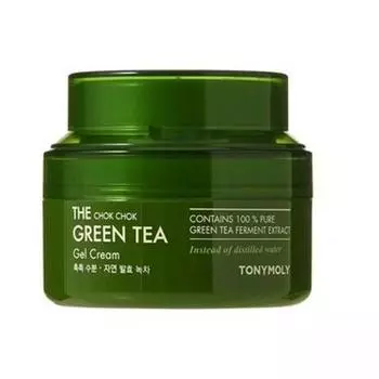 Увлажняющий гель-крем с экстрактом зелёного чая TONYMOLY THE CHOK CHOK GREEN TEA GEL CREAM 60мл