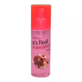 Увлажняющий гель-мист с экстрактом граната,FarmStay Its Rea Pomegranate Gel Mist,120мл