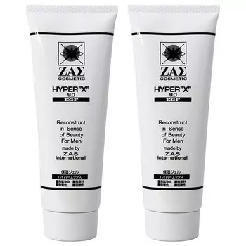 Увлажняющий гель ZAS Hyper X 120 г 1 флакон После бритья Содержит ингредиенты, отмеченные Нобелевской премией EGF Bluebeard Борода Тело Волосы Уход за кожей Косметика ZAS