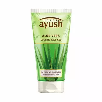 Увлажняющий и охлаждающий гель для лица с Алоэ вера (150 г), Aloe Vera Cooling Face Gel, Lever Ayush