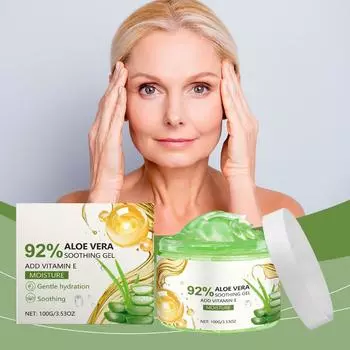Увлажняющий и увлажняющий гель с алоэ, увлажняющий и увлажняющий нежный крем для ухода за нежной кожей после загара