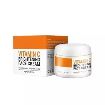 Увлажняющий и восстанавливающий VC отбеливающий антивозрастной осветляющий эффект эффективно защищает поврежденную кожу подарок для девочек 50 мл One Size оранжевый