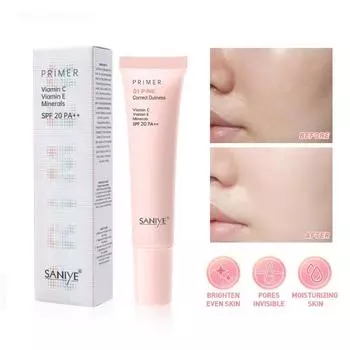 Увлажняющий изолирующий консилер Увлажняющий увлажняющий Нелегко снять макияж Натуральный консилер Гладкий изолирующий крем