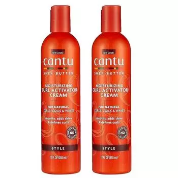Увлажняющий крем-активатор локонов Cantu Shea Butter, 355 мл, 2 шт.