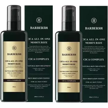 Увлажняющий крем Barber 501 Cica All-in-One, 200 мл, 2 шт.