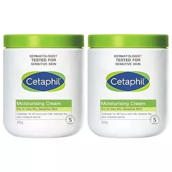 Увлажняющий крем Cetaphil, 2 упаковки, 550 г