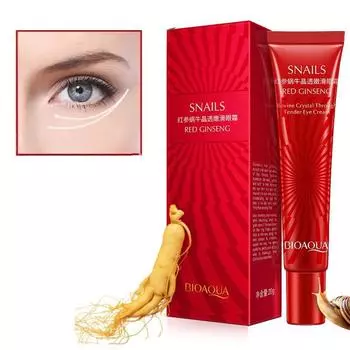 Увлажняющий крем для глаз против морщин против старения удаляет темные круги отечность ремонт крем для глаз 20g красный