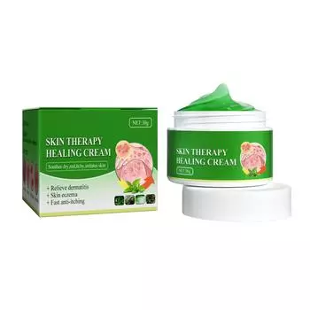 Увлажняющий крем для кожи Anainst Itch CreamRemove Itch Sweet Powder Blisters Skin Swinging Damping And Pitching Heat. Наружная мазь для лечения потницы One Size зелёный