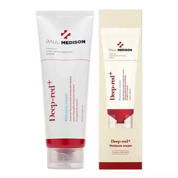 Увлажняющий крем для лица и тела с керамидами и экстрактом камелии PAUL MEDISON Deep-red Moisture Cream 211мл
