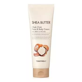 Увлажняющий крем для лица и тела Tony Moly Shea Butter, 250 мл, 1 упаковка