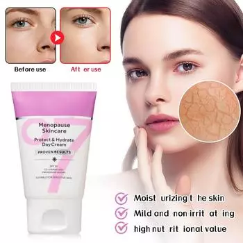 Увлажняющий крем для лица, контролирующий жирность кожи, улучшает состояние тусклой кожи, осветляет и отбеливает кожу, увлажняющий дневной крем 50 мл белый