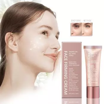 Увлажняющий крем для лица Увлажняющий крем, повышающий эластичность и упругость Крем для лица подходит для жирной, обезвоженной, чувствительной кожи розовый