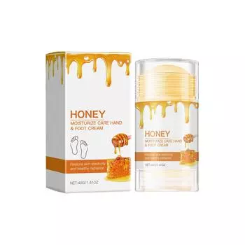 Увлажняющий крем для ног с медом и против трещин, увлажняющий крем для ног, пяток и тела, уход за кожей One Size
