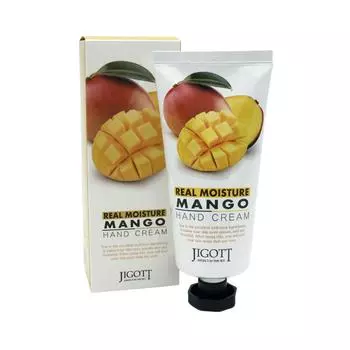Увлажняющий крем для рук с маслом манго JIGOTT Real Moisture Mango Hand 100мл