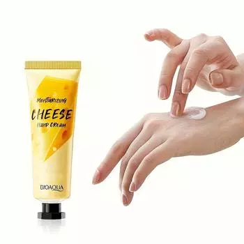 Увлажняющий крем для рук с сыром, против сухих трещин, увлажняющий и отбеливающий крем для рук 50g