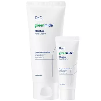 Увлажняющий крем Dr.G Greenmide Moisture Relief Cream 80 мл + набор 20 мл, 1 набор