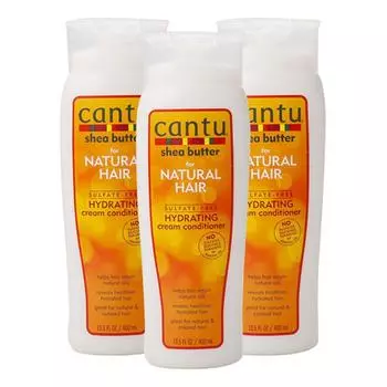 Увлажняющий крем-кондиционер с маслом ши Cantu, 400 мл, 3 упаковки