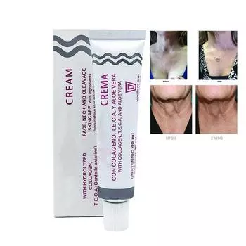 Увлажняющий крем-лифтинг для лица и шеи с коллагеном 40мл