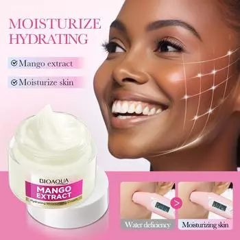 Увлажняющий крем Mango Hydrating, уход за нежной кожей, крем против тонких линий и против старения, 50g